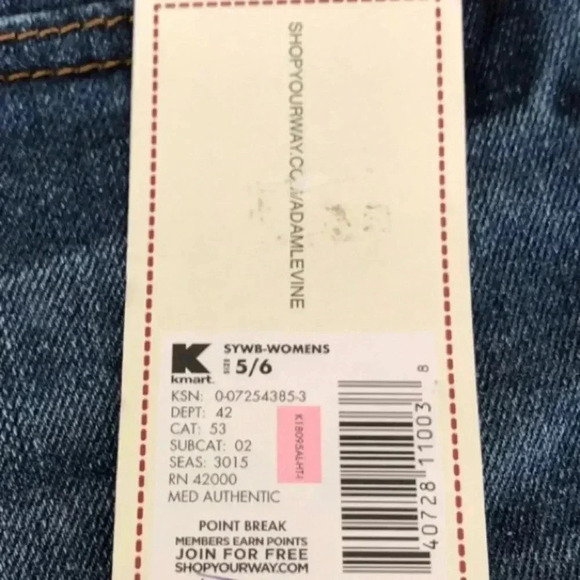 🆕Adam Levine Jean Mini Skirt 5/6🆕 - Picture 5 of 7